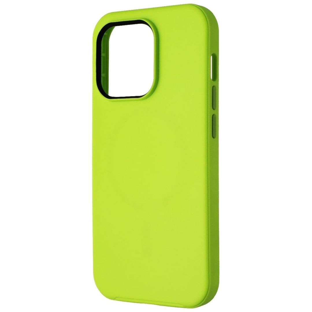 OtterBox Symmetry+ Series Case for MagSafe for iPhone 14 Pro - Lime All Yours Image 1