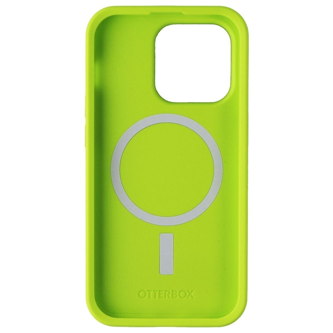 OtterBox Symmetry+ Series Case for MagSafe for iPhone 14 Pro - Lime All Yours Image 3