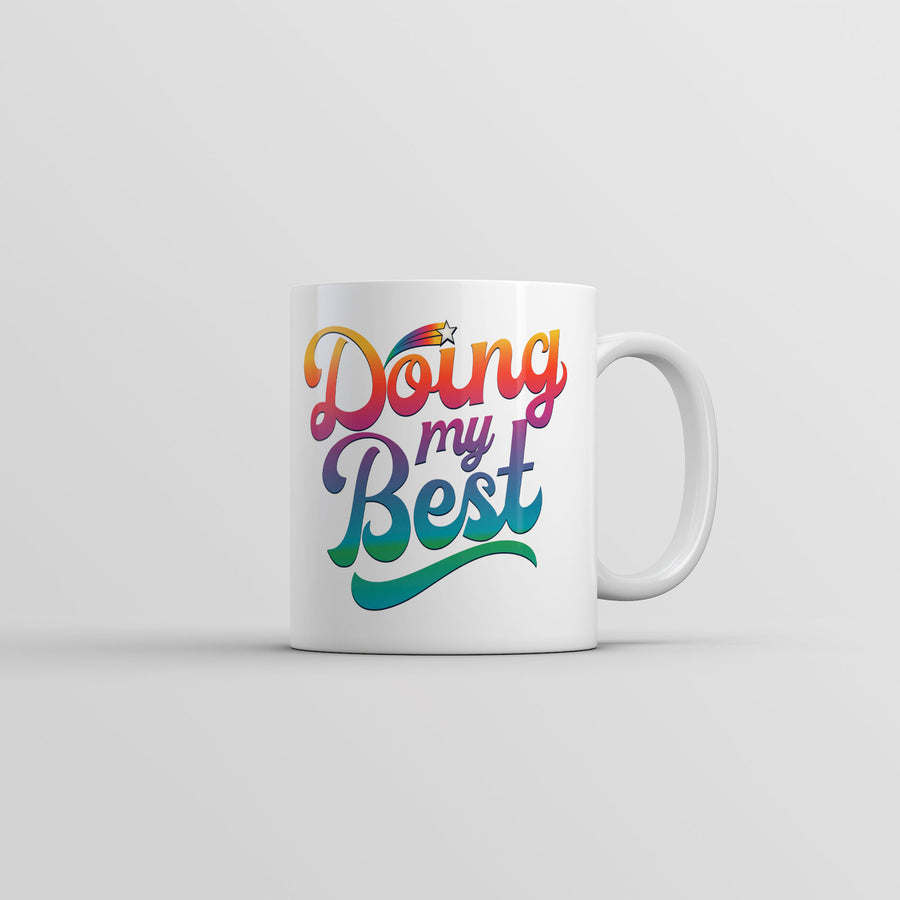 Doing My Best Mug Funny Sarcastic Graphic Novelty Coffee Cup-11oz Image 1