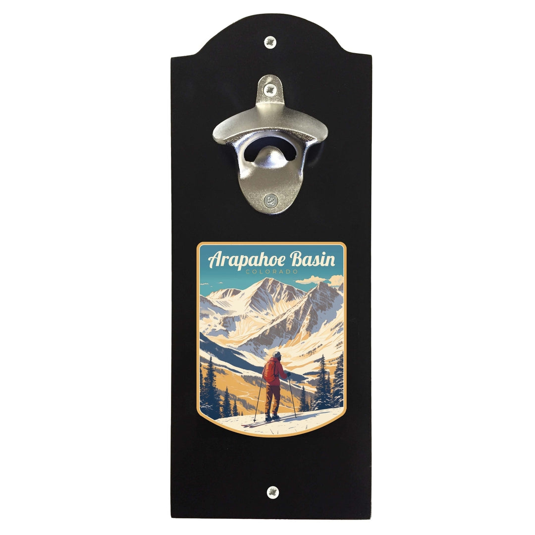 Arapahoe Basin Design A Souvenir Wall mounted bottle opener Image 1