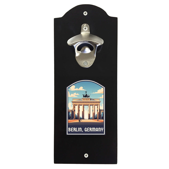 Berlin Germany Design A Souvenir Wall mounted bottle opener Image 2