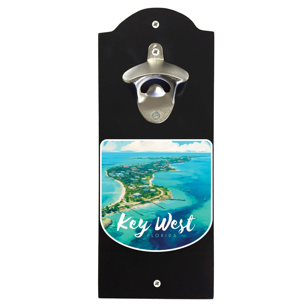 Key West Florida Design A Souvenir Wall mounted bottle opener Image 1