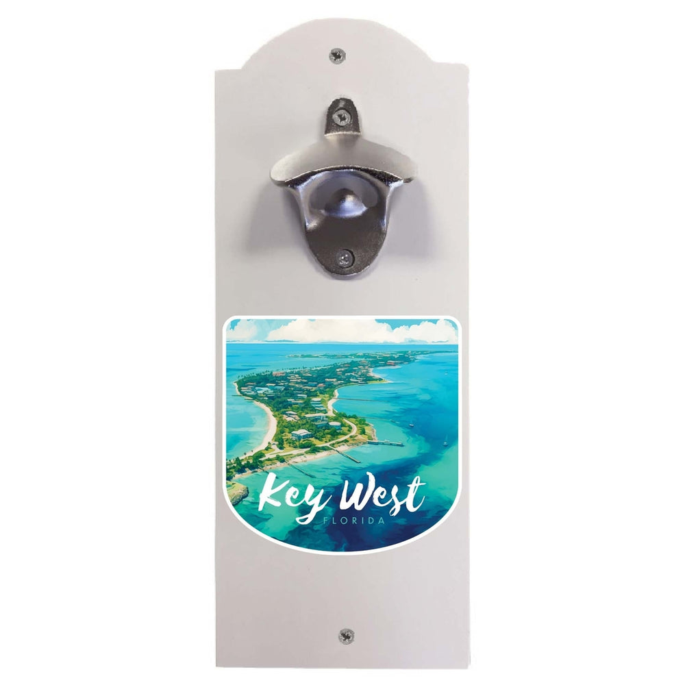 Key West Florida Design A Souvenir Wall mounted bottle opener Image 2