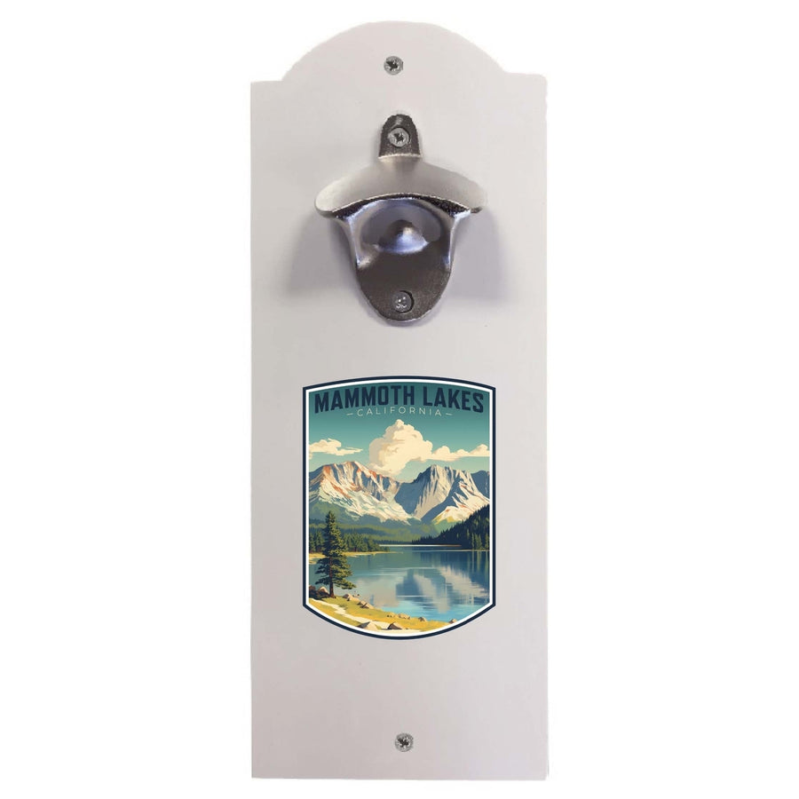 Mammoth Lakes California Design C Souvenir Wall mounted bottle opener Image 1