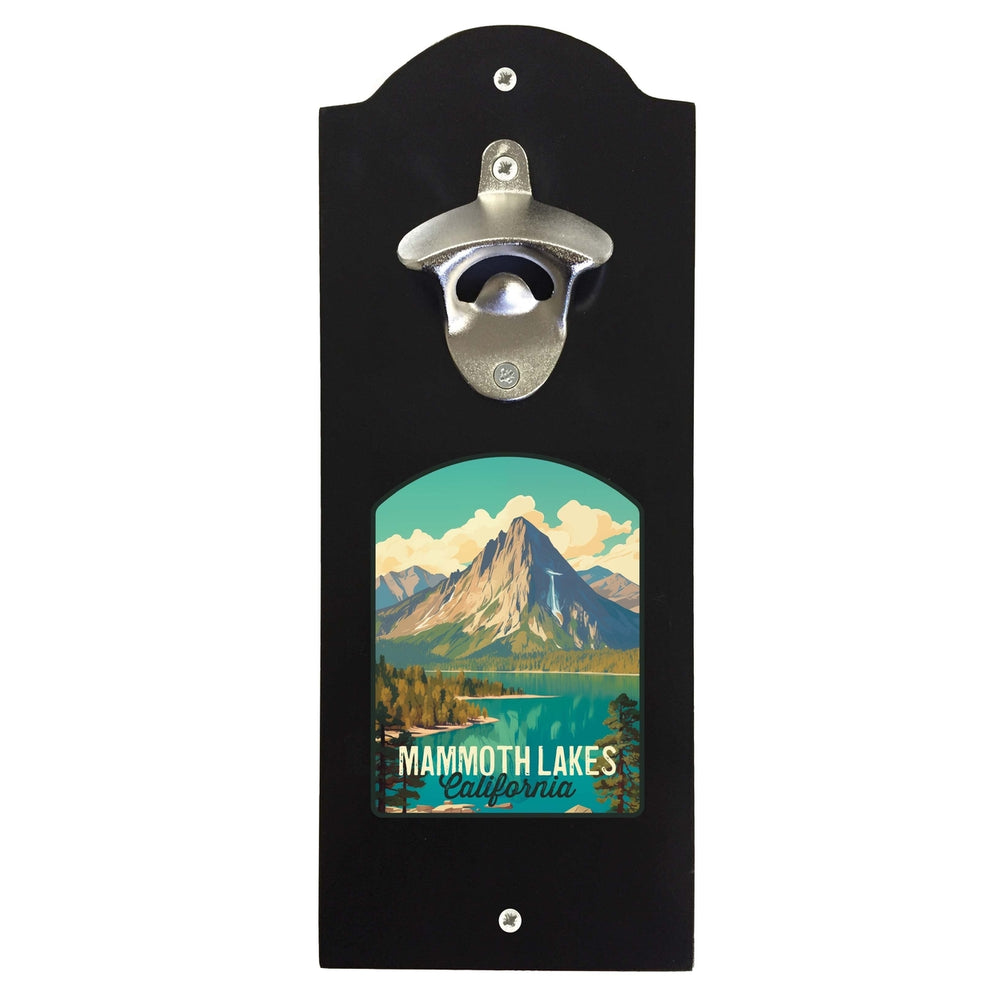 Mammoth Lakes California Design A Souvenir Wall mounted bottle opener Image 2