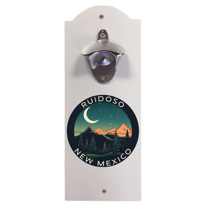 Ruidoso Mexico Design A Souvenir Wall mounted bottle opener Image 1