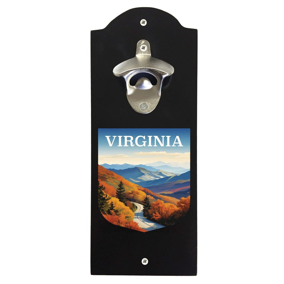 Virginia Design A Souvenir Wall mounted bottle opener Image 1