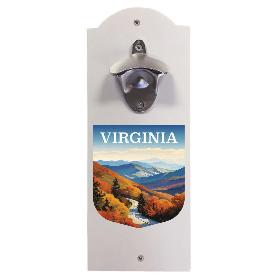 Virginia Design A Souvenir Wall mounted bottle opener Image 2