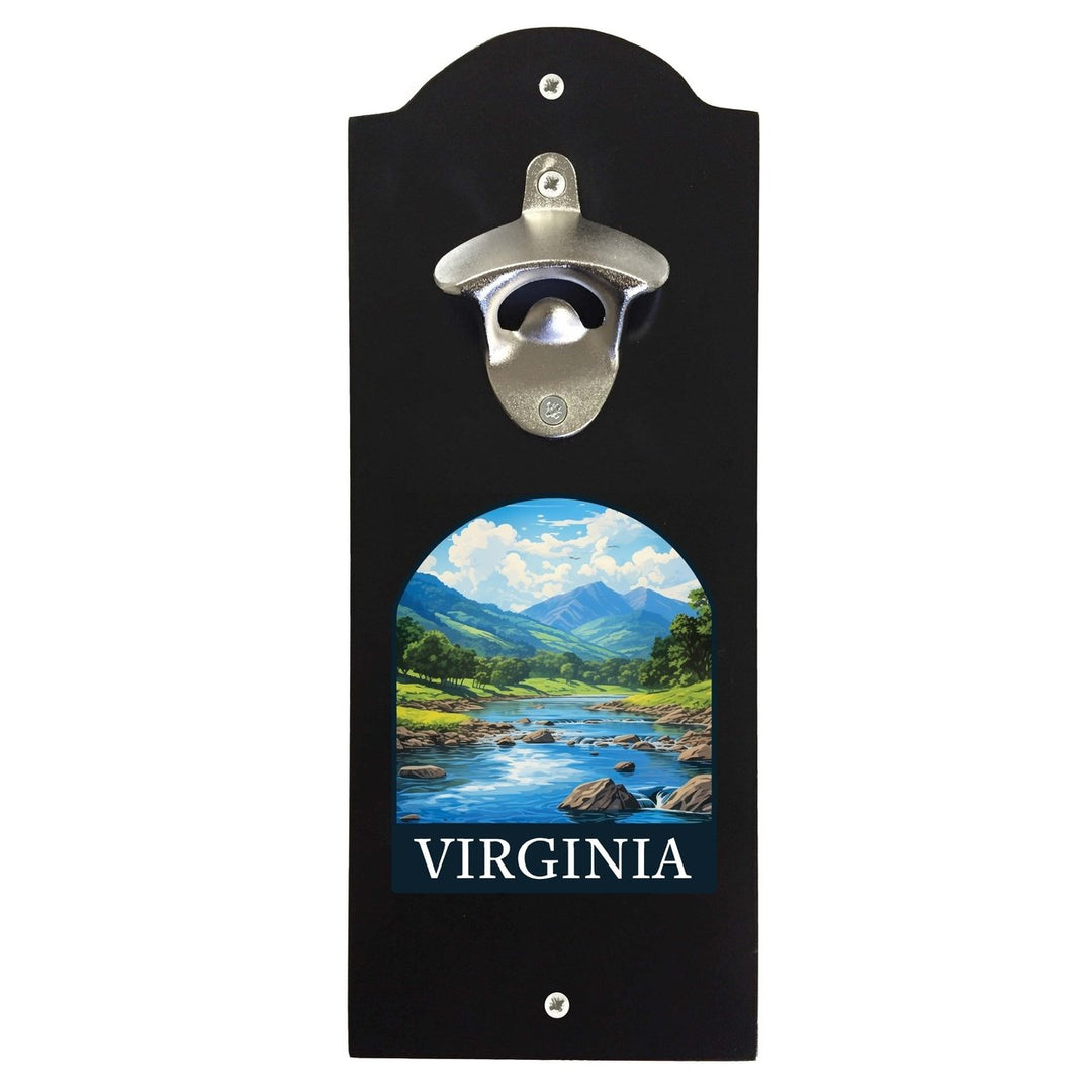 Virginia Design B Souvenir Wall mounted bottle opener Image 1