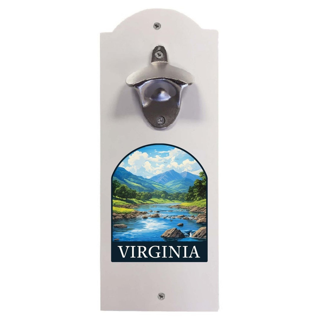 Virginia Design B Souvenir Wall mounted bottle opener Image 2