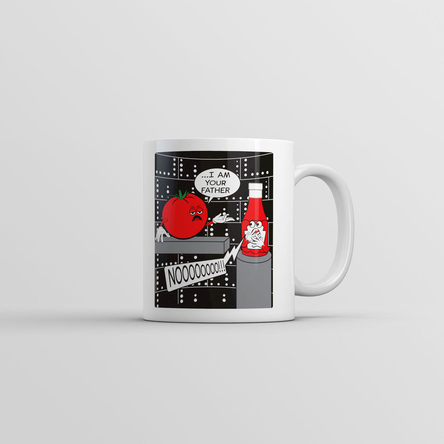 I Am Your Father Ketchup Mug Funny Sarcastic Food Novelty Coffee Cup-11oz Image 1