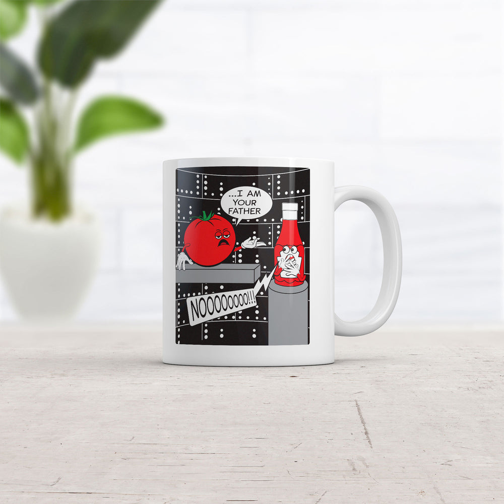 I Am Your Father Ketchup Mug Funny Sarcastic Food Novelty Coffee Cup-11oz Image 2