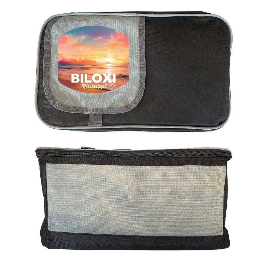 Biloxi Mississippi Design B Souvenir Cooler 9 pack Image 1