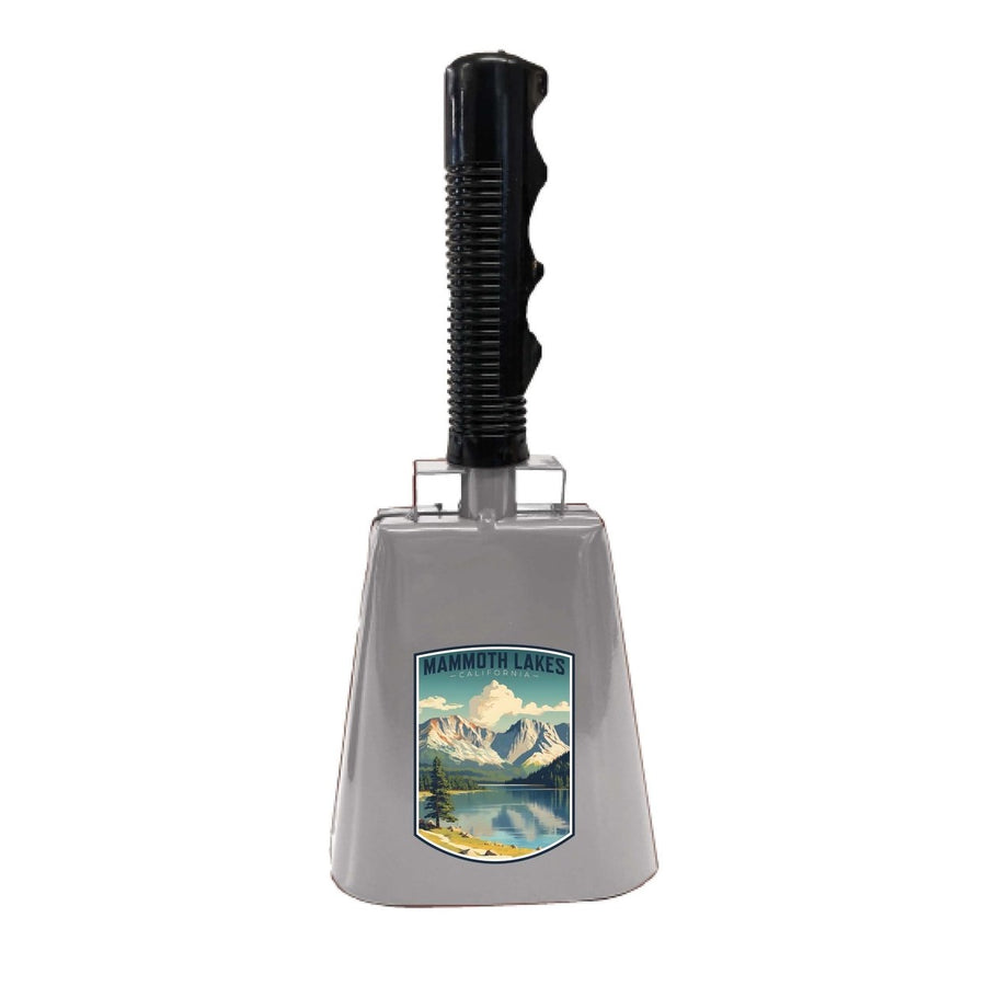 Mammoth Lakes California Design C Souvenir Destination Cowbell Image 1