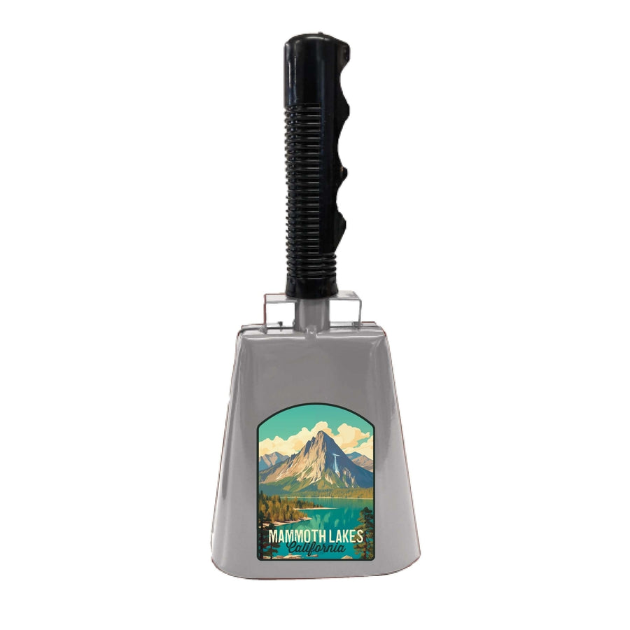 Mammoth Lakes California Design A Souvenir Destination Cowbell Image 1