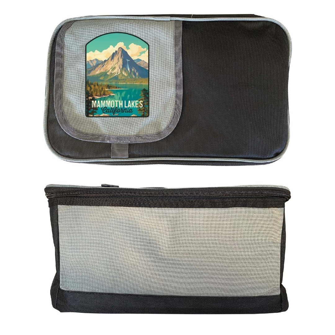 Mammoth Lakes California Design A Souvenir Cooler 9 pack Image 1