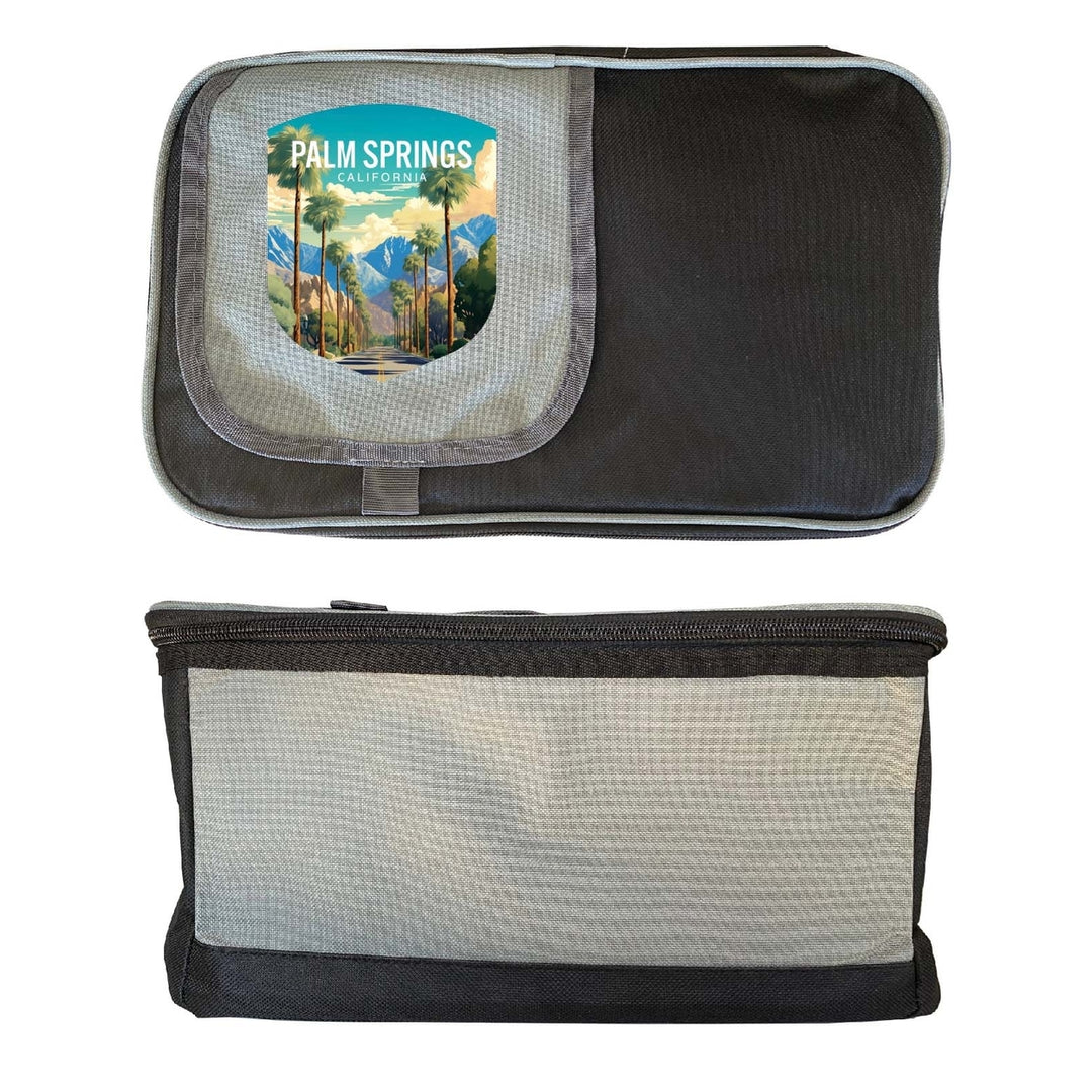 Palm Springs California Design A Souvenir Cooler 9 pack Image 1