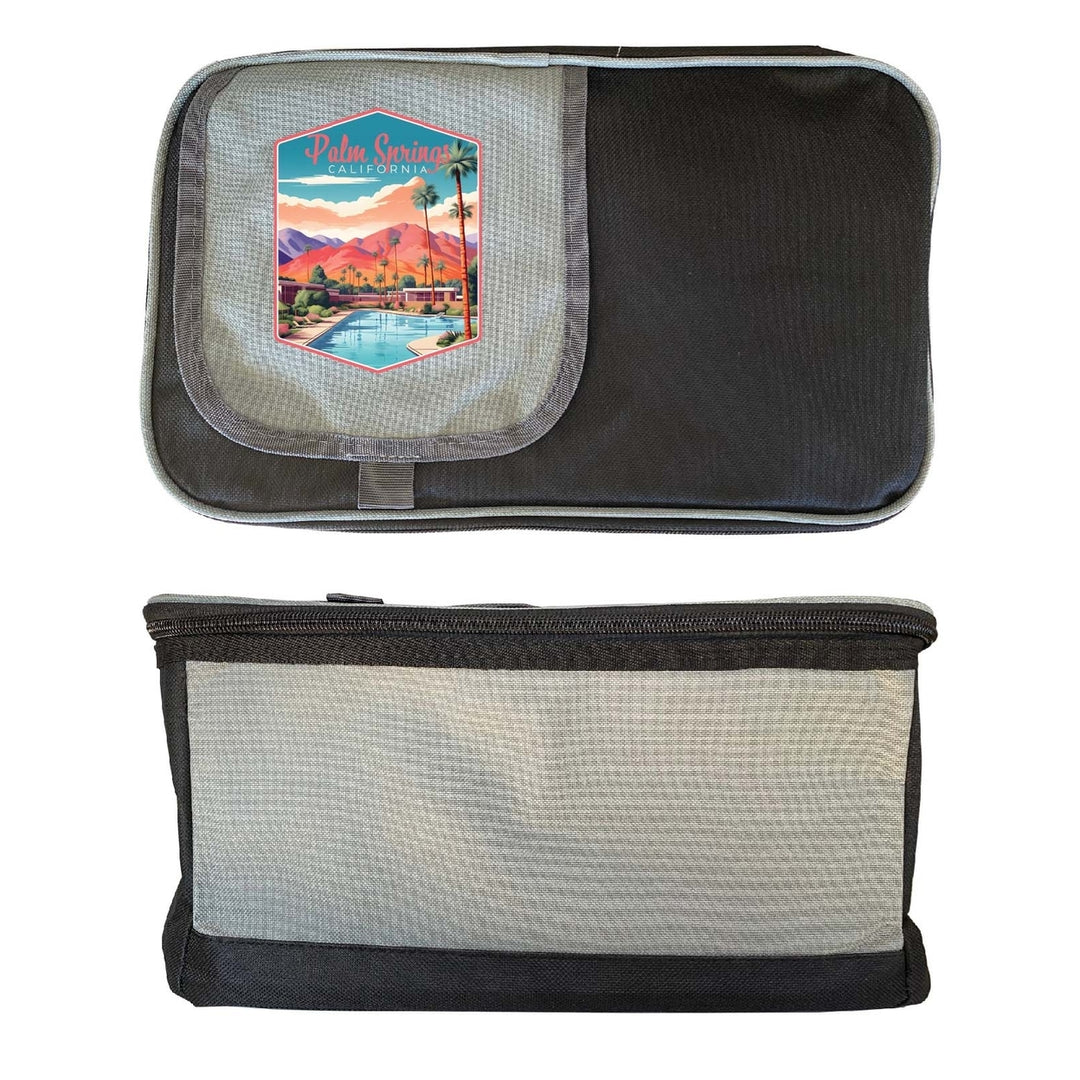 Palm Springs California Design B Souvenir Cooler 9 pack Image 1