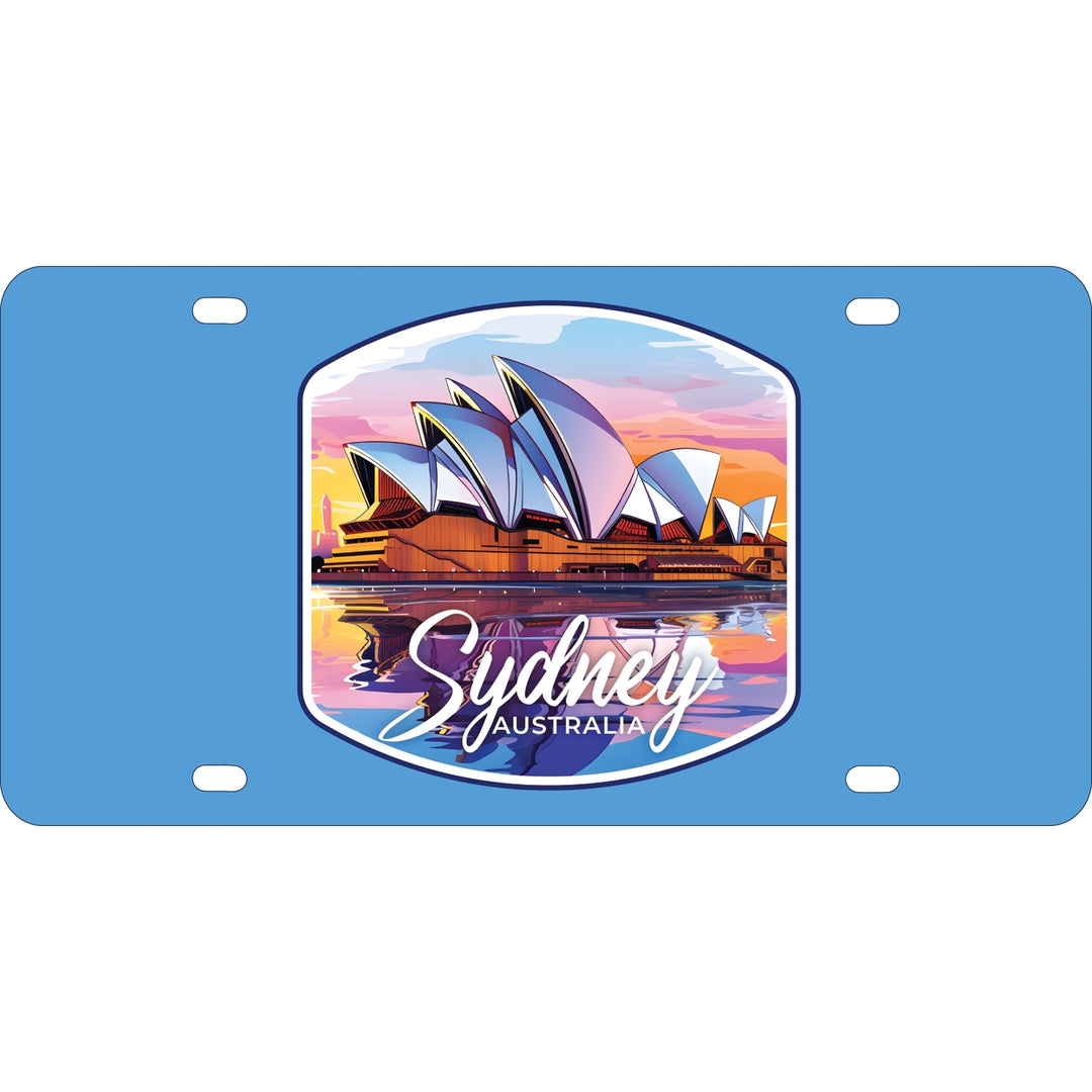 Sydney Australia Design A Souvenir Metal License Plate Image 1