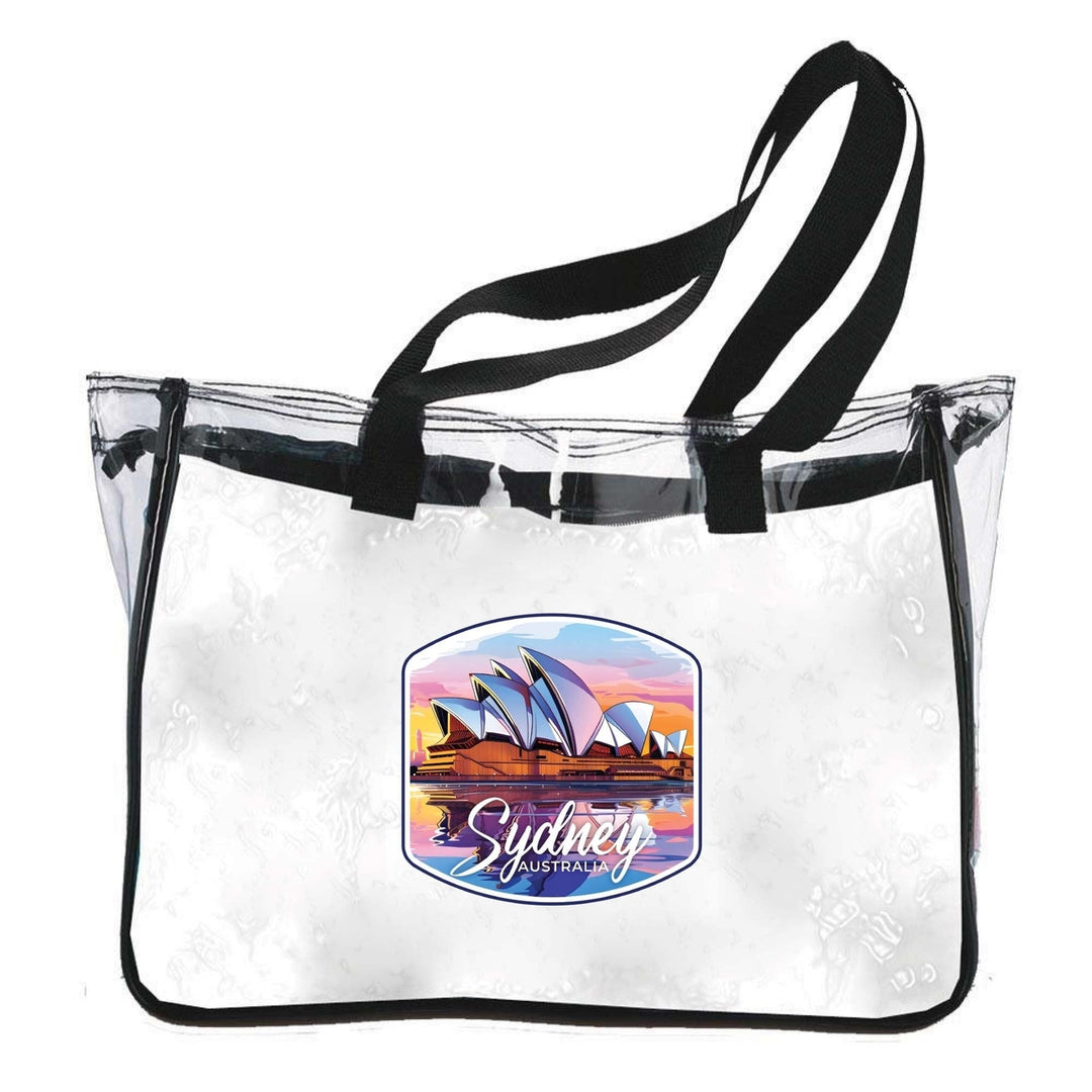 Sydney Australia Design A Souvenir Clear Tote Bag Image 1