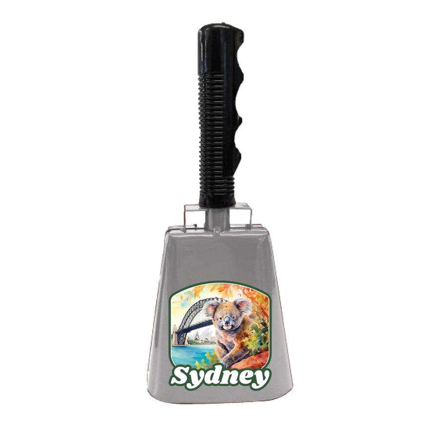 Sydney Australia Design C Souvenir Destination Cowbell Image 1