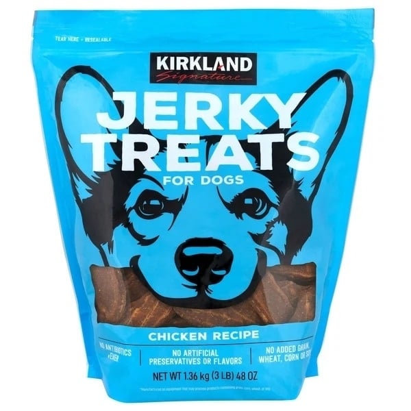 Kirkland Signature Chicken Jerky Treats For Dogs3 Pounds Image 1