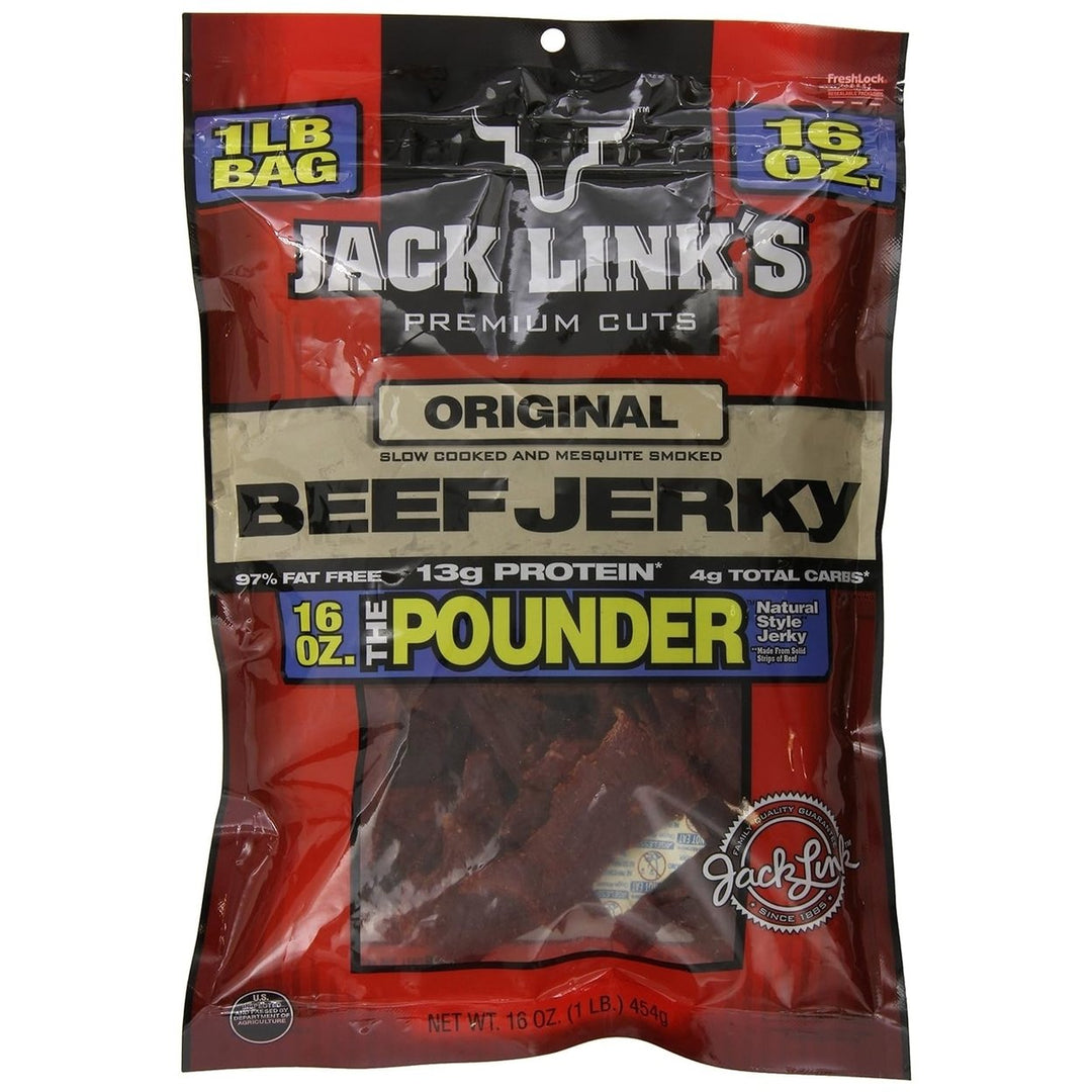 Jack Links Original Beef Jerky (16 Ounce) Image 1