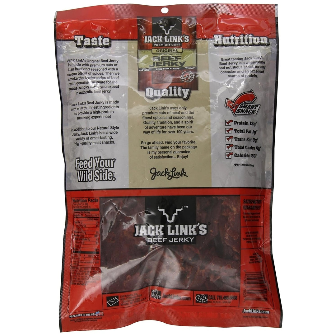 Jack Links Original Beef Jerky (16 Ounce) Image 2