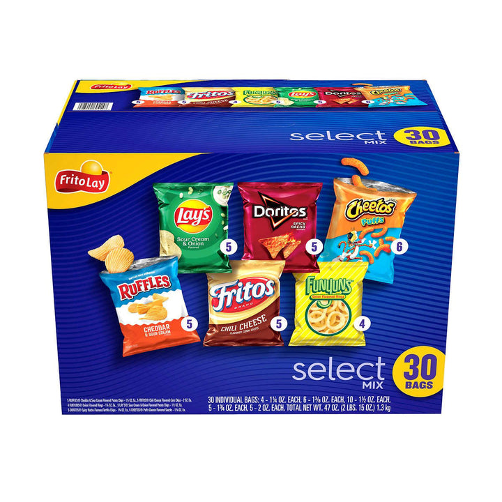 Frito Lay Select MixVariety Pack30 Count Image 2