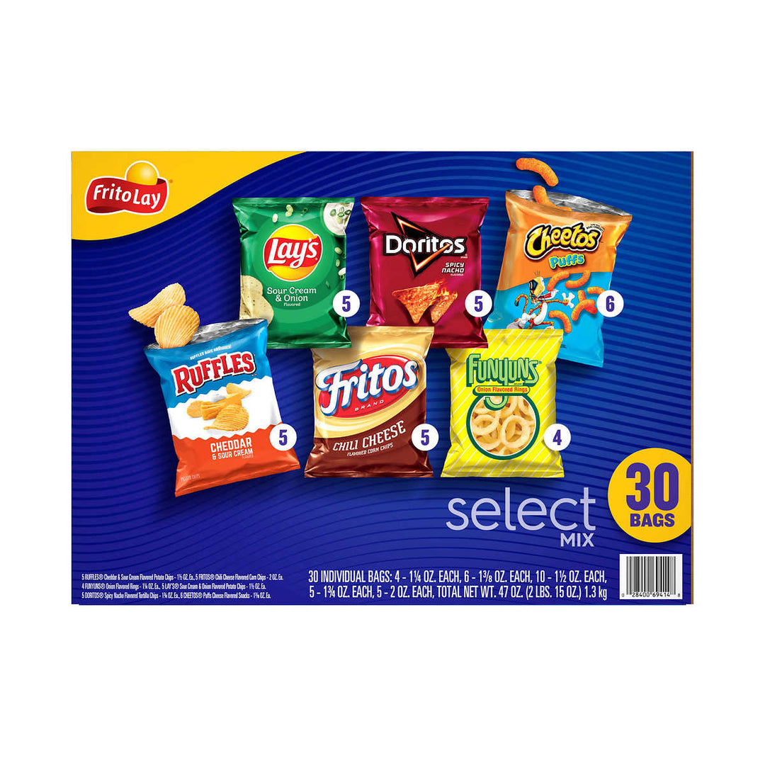 Frito Lay Select MixVariety Pack30 Count Image 3