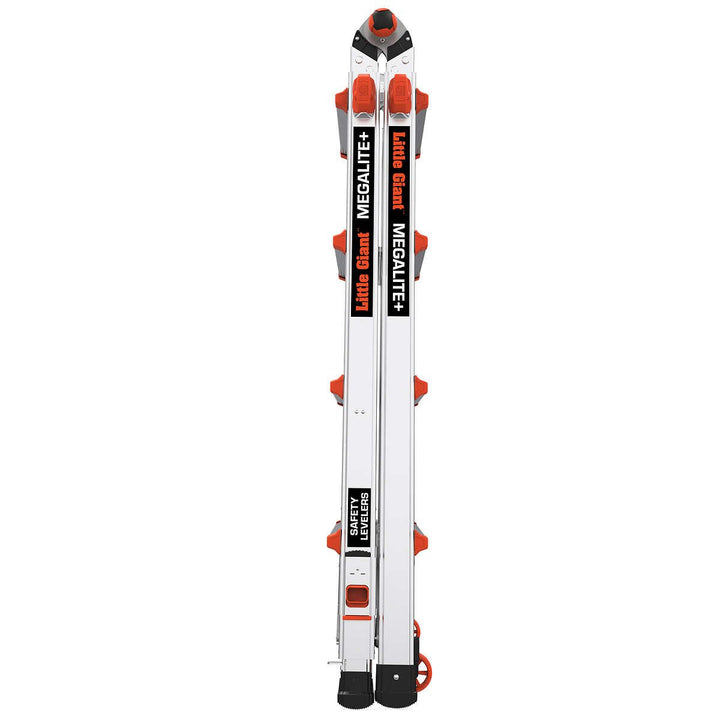 Little Giant MegaLite+ 18 ft. Reach Ladder with Leg Levelers Image 4