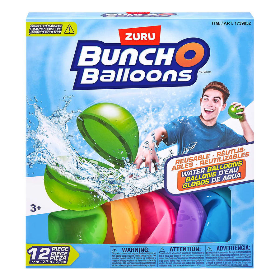 Zuru Bunch O Balloons Reusable Water Balloons12 Pack Image 1