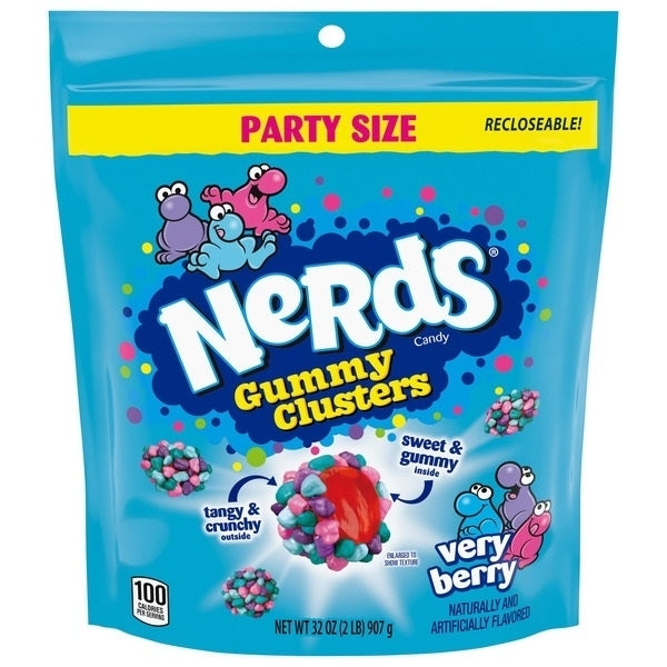 Nerds Very Berry Gummy Clusters 32 Ounce Image 1