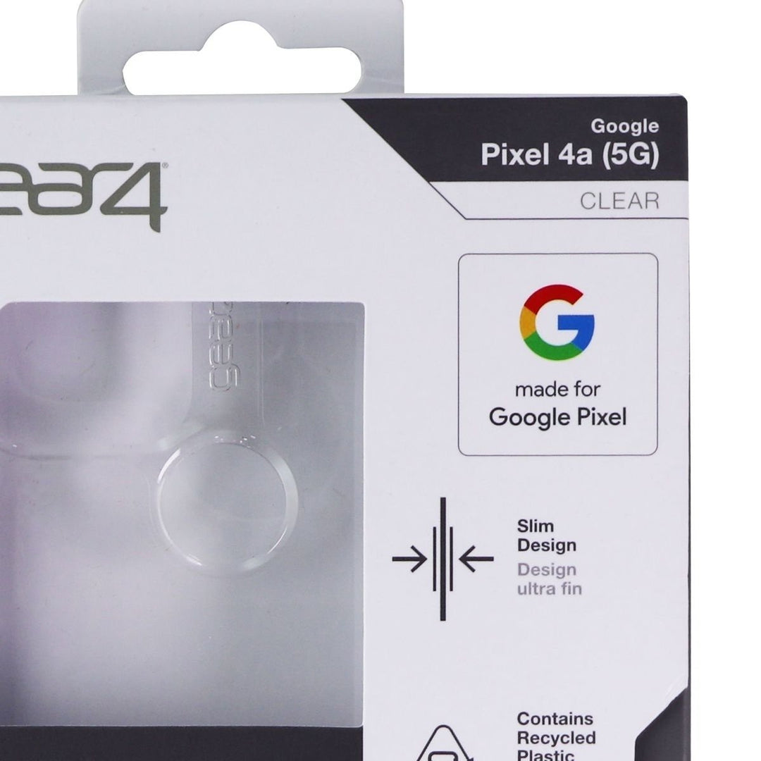 Gear4 Crystal Palace Series Hard Case for Google Pixel 4a (5G) - Clear Image 2