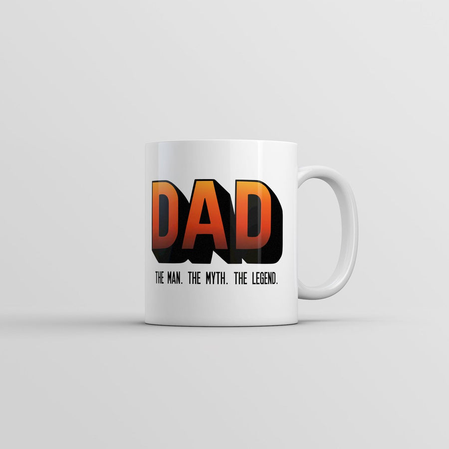 Dad The Man The Myth The Legend Mug Funny Fathers Day Gift Coffee Cup-11oz Image 1