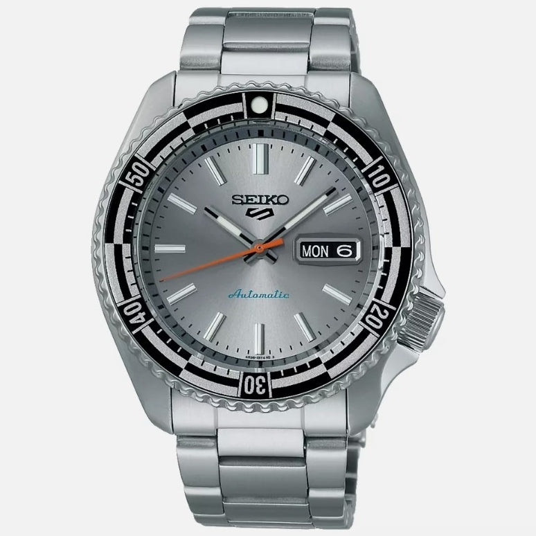 Seiko 5 SBSA217 SRPK09 Automatic MADE IN JAPAN Silver Dial Steel Bracelet Limited Edition Mens Watch Image 1