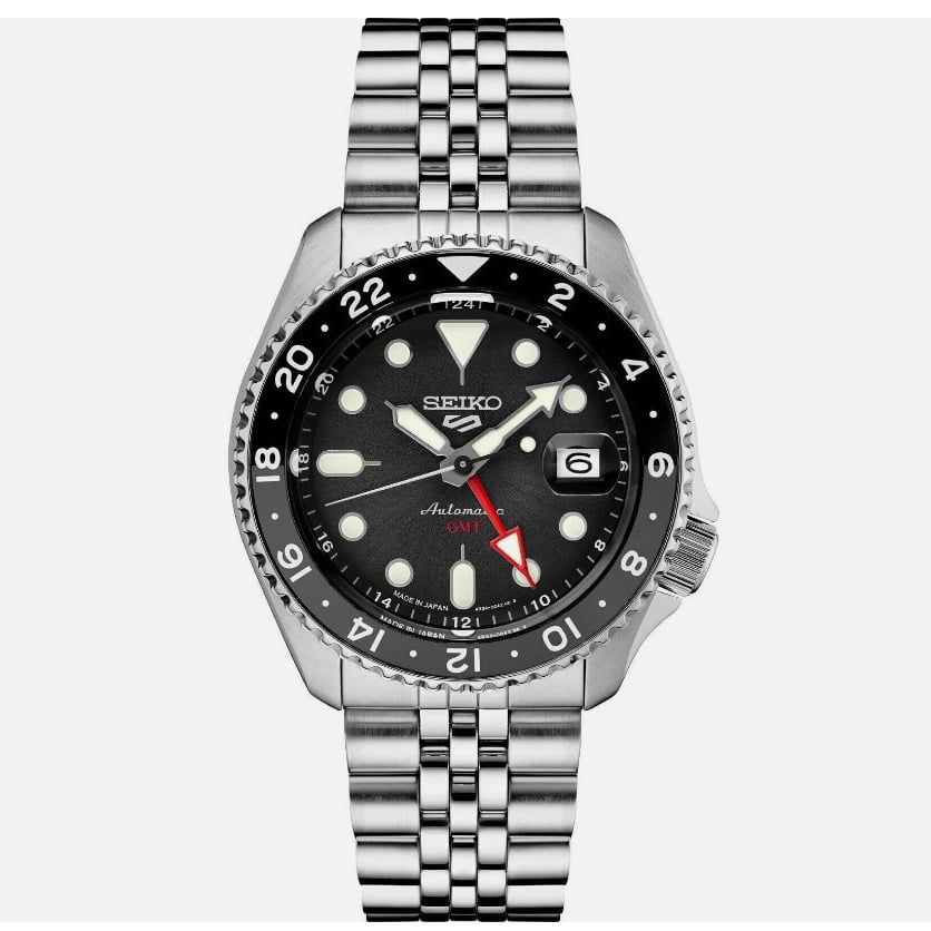 Seiko 5 Sports SSK001 Automatic Black Dial Mens Watch Image 1