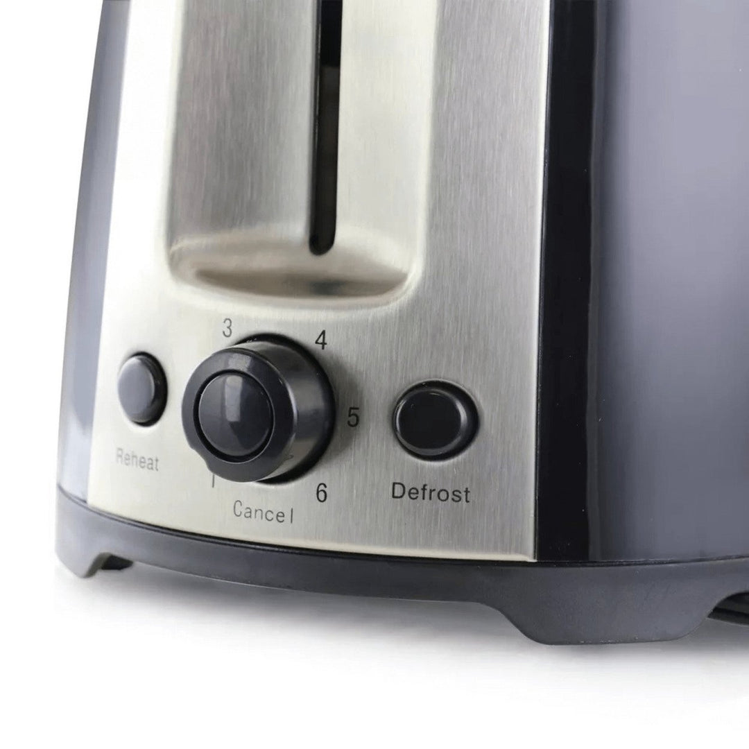 Better Chef Deluxe Cool Touch Wide-Slot 2-Slice Toaster Stainless Accents IM-226B Image 4