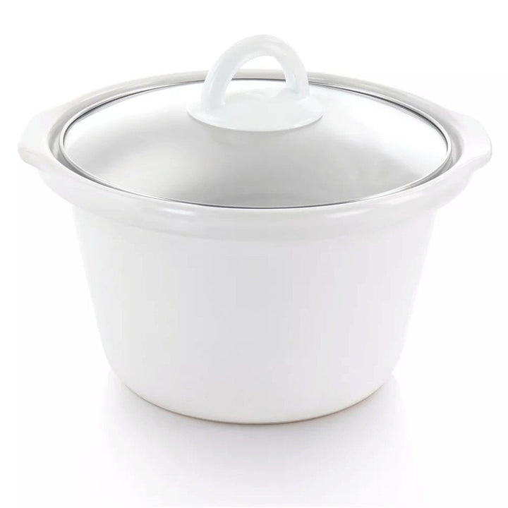 Better Chef 3-Quart Round Stone Cooker with Removable White Crock Image 3