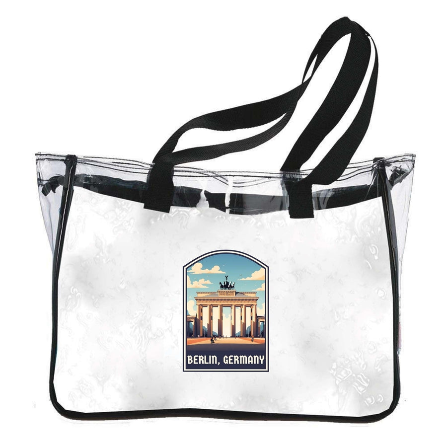 Berlin Germany Design A Souvenir Clear Tote Bag Image 1