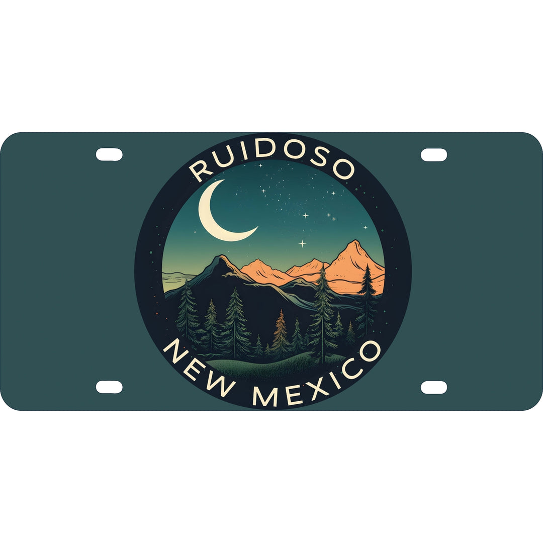 Ruidoso Mexico Design A Souvenir Metal License Plate Image 1