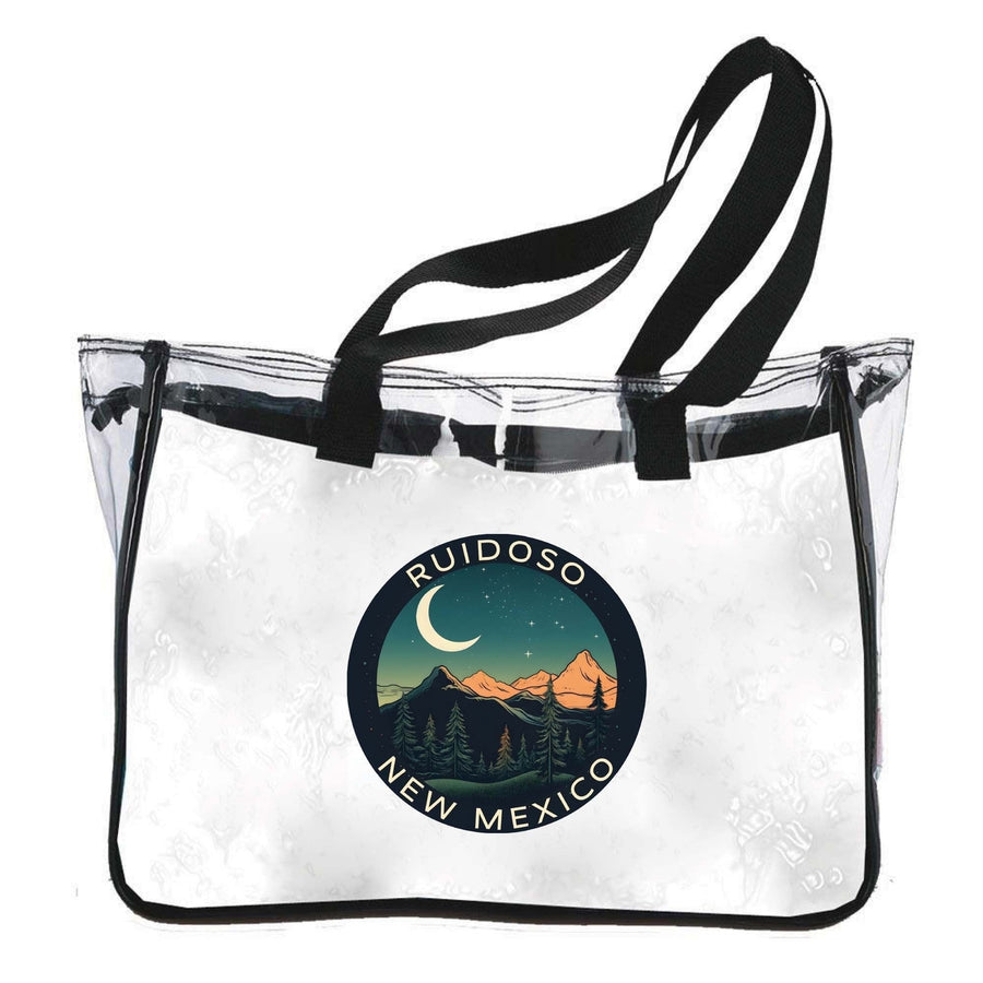 Ruidoso Mexico Design A Souvenir Clear Tote Bag Image 1