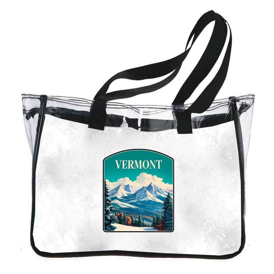 Vermont Design A Souvenir Clear Tote Bag Image 1