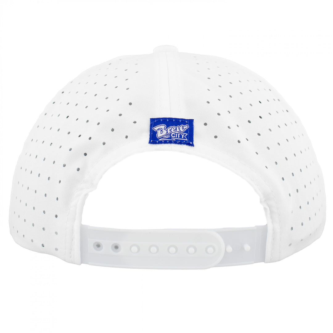 Michelob Ultra Logo White Colorway Rope Golf Club Hat Image 4