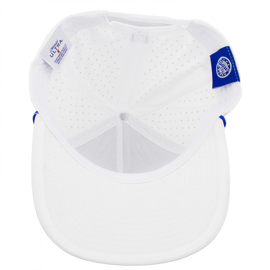 Michelob Ultra Logo White Colorway Rope Golf Club Hat Image 6