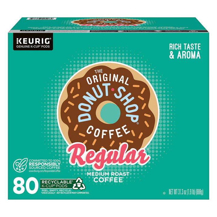 The Original Donut Shop Coffee K-Cup Pod 80 Count Image 1