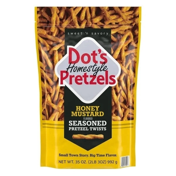 Dots Honey Mustard Homestyle Pretzels35 Ounce Image 1