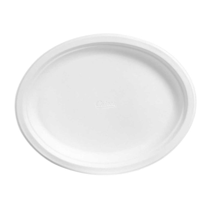 Chinet Classic 12 5/8-inch x 10-inch Paper Platter100 Count Image 2