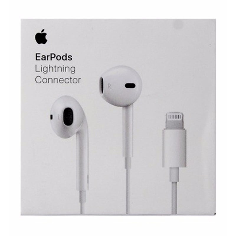 Apple Lightning 8-Pin EarPods with In-Line Mic/Remote - White MMTN2AM/A / A1748 Image 1