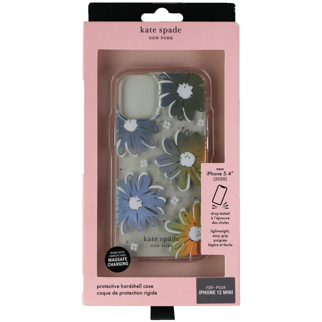 Kate Spade Protective Hardshell Case for Apple iPhone 12 mini - Daisy Iridescent Image 4